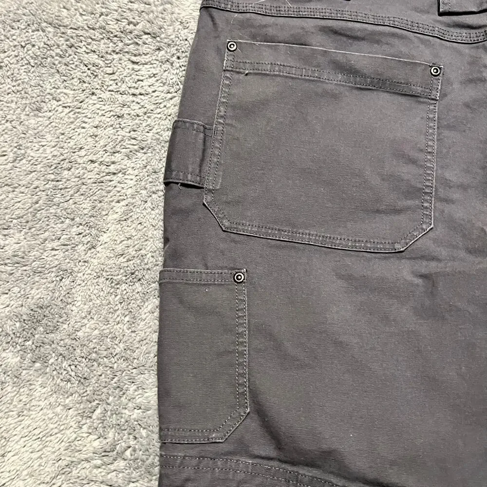 Duluth Shorts Mens 44 x7 Flex Fire Hose Blue Carpenter Hiking